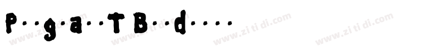 ProgramoT Bold字体转换